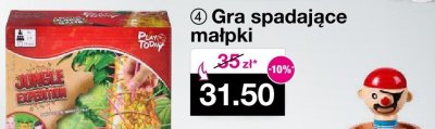 Gra spadające małpki promocja w Woolworth
