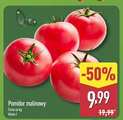 Pomidor malinowy promocja w Aldi