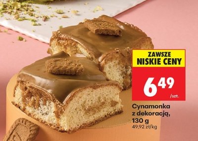 Cynamonka z dekoracją, 130 g promocja w Biedronka