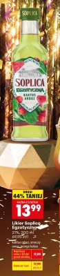 Likier Soplica Egzotyczna 21%, 200 ml promocja w Biedronka