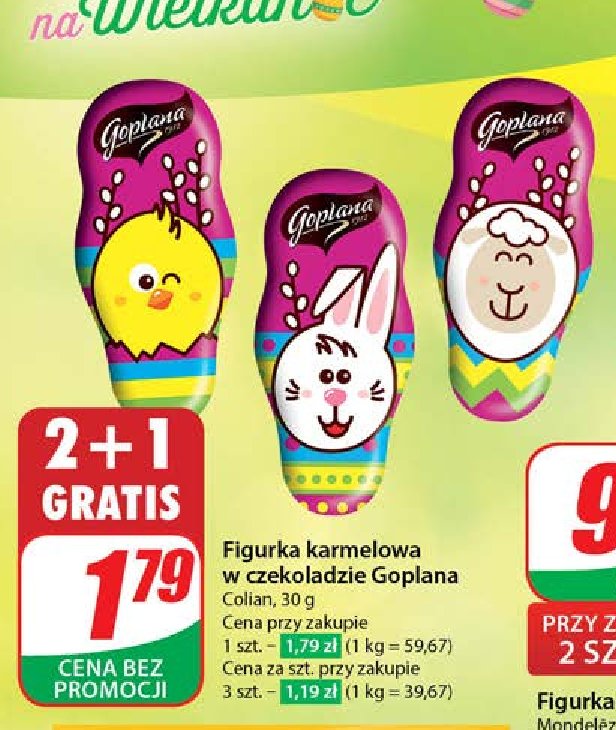 Figurka baranek Goplana promocja
