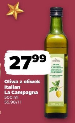 Oliwa z oliwek Italian Extra Vergine  promocja w Netto