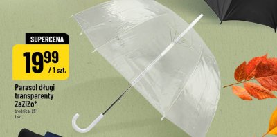 Parasol długi transparenty ZaZiZo promocja w POLOmarket