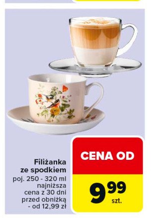 Filiżanka ze spodkiem promocja