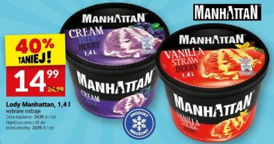 Lody Manhattan promocja w Twój Market