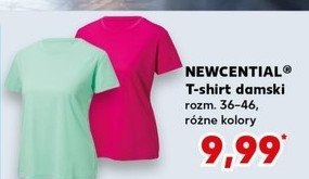 T-shirt damski 36-46 Newcential promocja w Kaufland