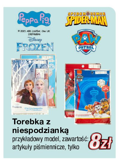Torebka z niespodziank膮 艣winka peppa promocja