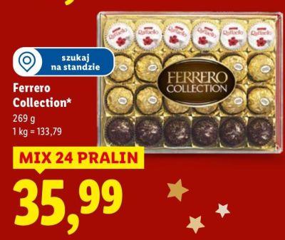 Pralinki Ferrero Collection promocja w Lidl