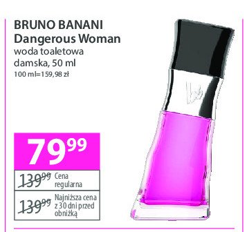 Woda toaletowa Bruno banani dangerous women promocja