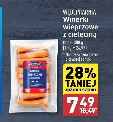 Winerki wieprzowe z cielęciną Wędliniarnia promocja