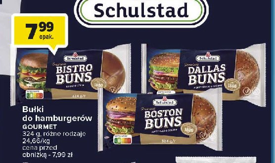 Bułki dallas burger Schulstad promocja