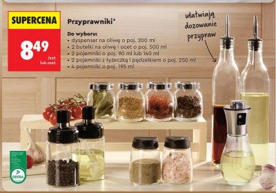 Przyprawniki kuchenne - różne rodzaje promocja w Biedronka