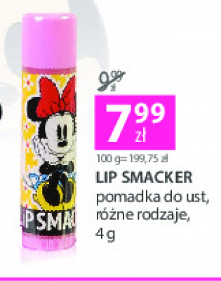 Błyszczyk do ust minnie mouse cotton candy Lip smacker promocja