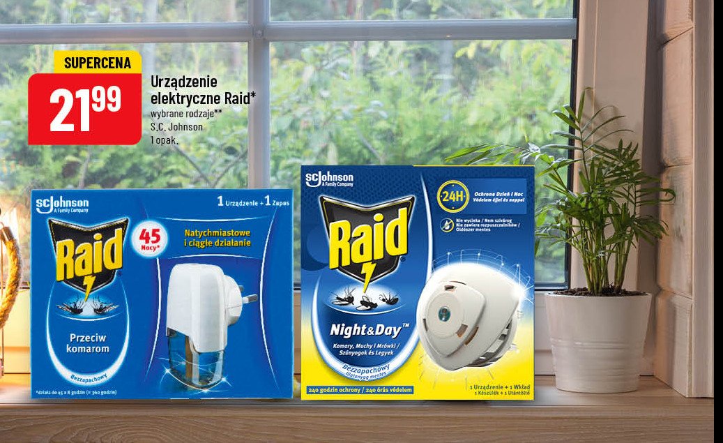 Wk艂ad 10 dni Raid night & day promocja