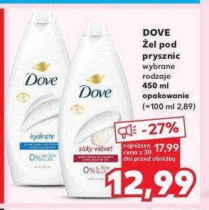 Żel pod prysznic hydrate Dove promocja w Kaufland