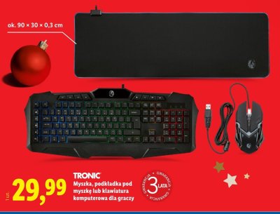 Podkładka pod myszkę dla graczy  promocja w Lidl