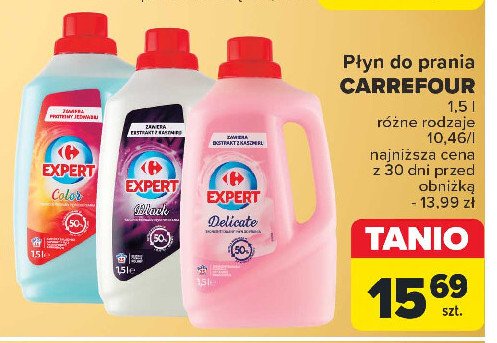 Płyn do prania black Carrefour expert promocja w Carrefour Market