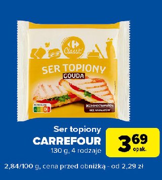 Ser topiony gouda Carrefour classic promocja