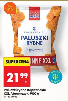 Paluszki rybne Kapitańskie XXL  promocja w Biedronka