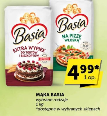 Mąka Basia na pizzę włoską promocja w ABC
