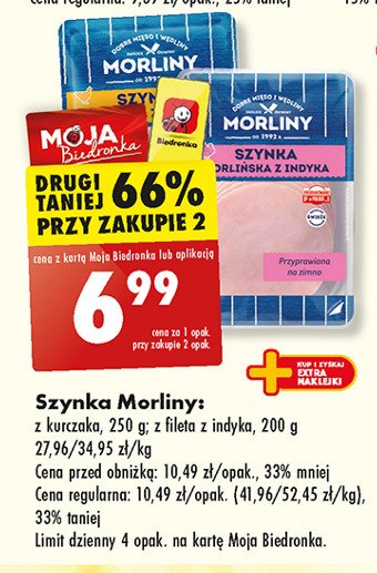 Szynka morlińska z indyka Morliny promocja