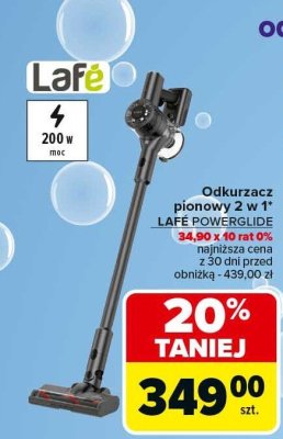 Odkurzacz pionowy 2 w 1 LAFE POWERGLIDE promocja w Carrefour Market