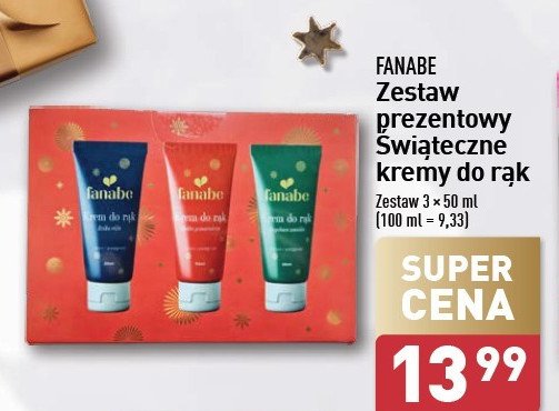 Zestaw kremów do rąk Fanabe promocja