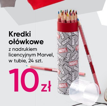 Kredki w tubie marvel promocja