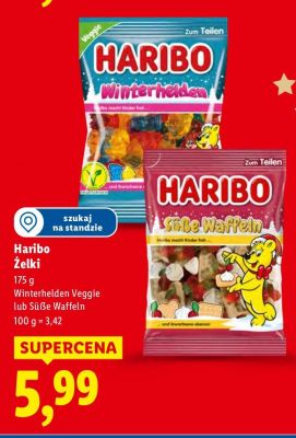 Żelki Haribo Süße Waffeln promocja w Lidl