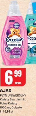 Żel do prania Coccolino Wonder Wash Speed Clean, Ultra Care promocja w Chorten