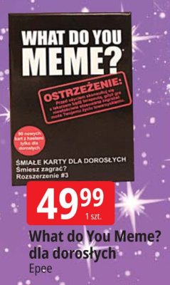 Gra What do You Meme? dla dorosłych promocja w Leclerc