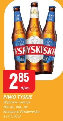 Piwo Tyskie klasyczne promocja w Chorten