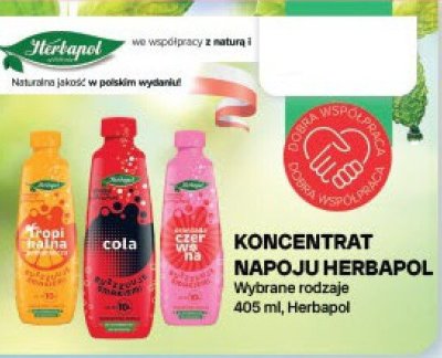 Koncentrat napój Herbapol promocja w Chorten