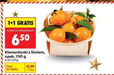 Klementynki promocja w Biedronka