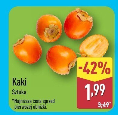 Kaki promocja w Aldi
