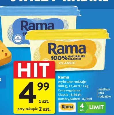Rama wybrane rodzaje promocja w Intermarche