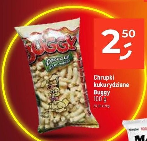 Chrupki kukurydziane Buggy corn flips promocja