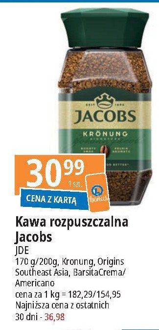 Kawa Jacobs barista edition crema promocja