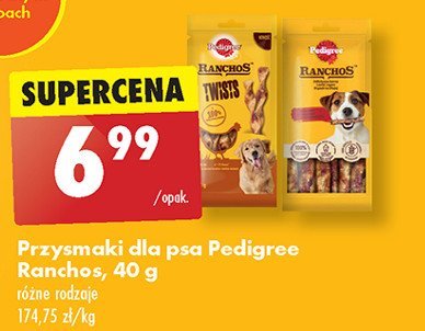 Przysmak dla psa Pedigree ranchos promocja