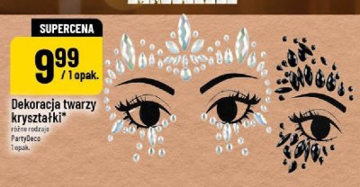 Dekoracja twarzy kryształki promocja w POLOmarket
