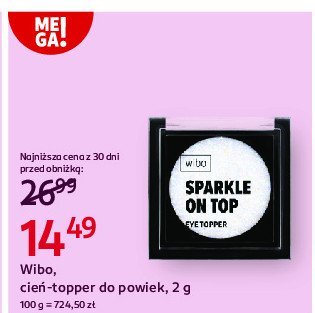 Cie艅 do powiek sparkle on top 01 Wibo promocja