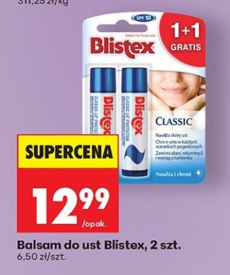 Balsam do ust Blistex, 2 szt. promocja w Biedronka