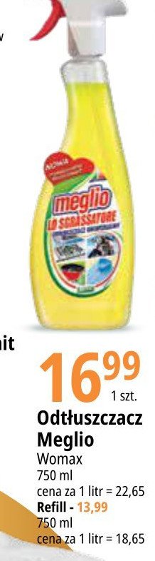 Odt艂uszczacz w sprayu lemon zapas Meglio promocja