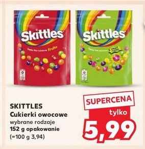 Cukierki fruits Skittles promocja