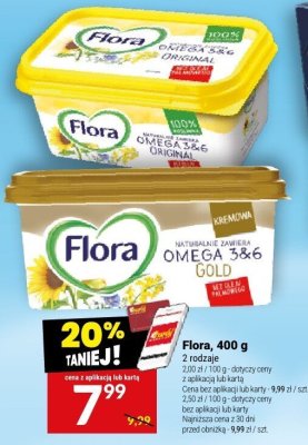 Flora, 400 g promocja w Twój Market