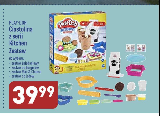 Ciastolina magiczna lodziarnia Play-doh promocja