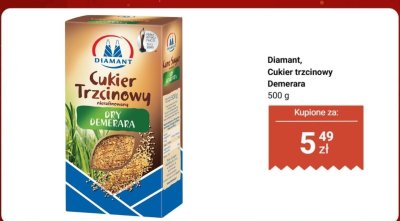 Cukier trzcinowy Demerara 500 g promocja w Biedronka