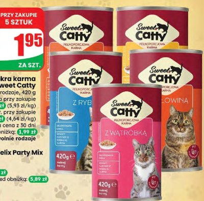 Mokra karma dla kota  różne rodzaje promocja w Dino