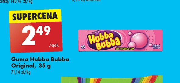 Guma do żucia balonowa Hubba bubba promocja