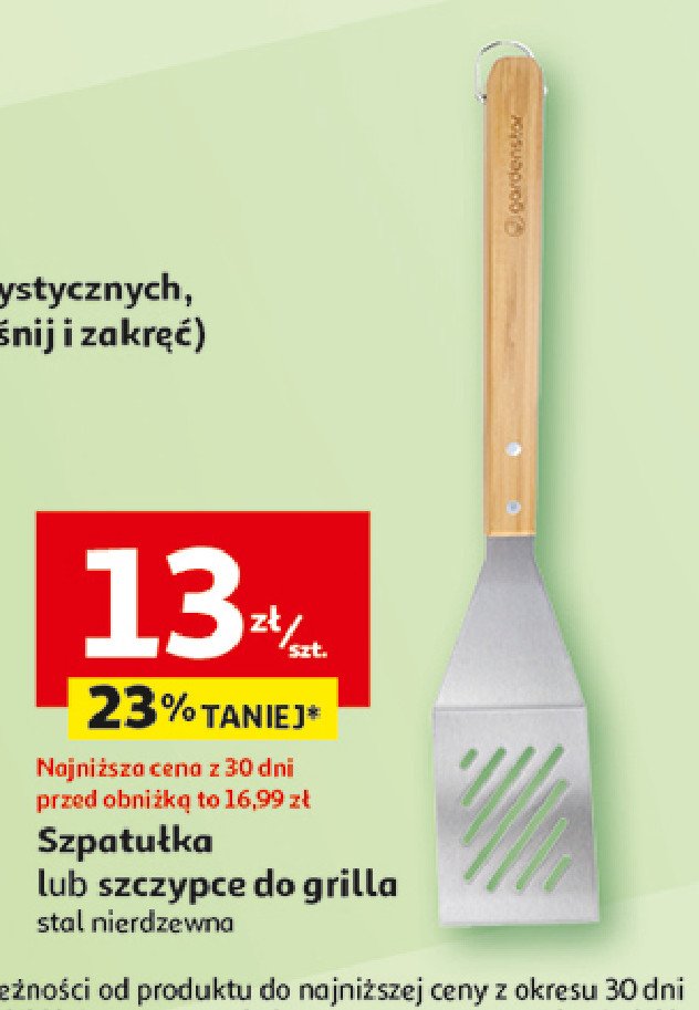 Szpatułka do grilla promocja w Auchan